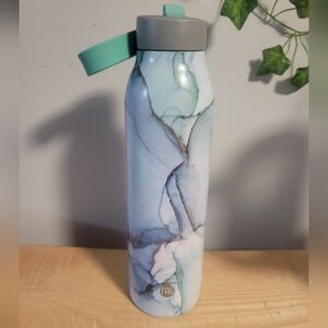 Tal Aqua Marble Insulated Metal Water Bottle